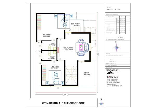 G9 Tree Ring First Floor Plan